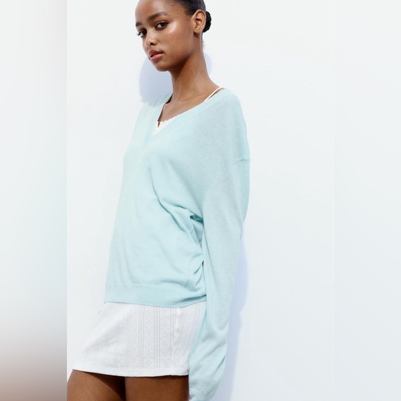 Zara Basic Knit Sweater S - Picture 3 of 8